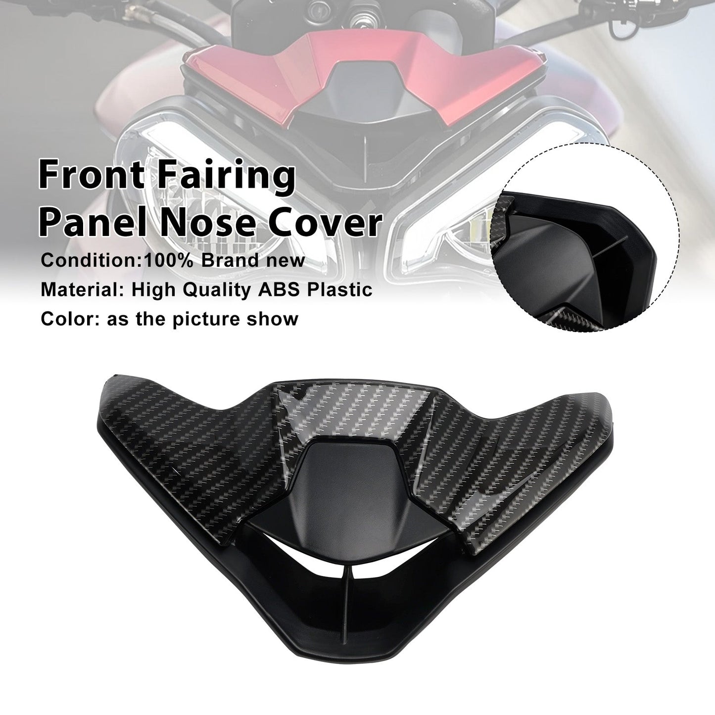 Copertura del pannello anteriore della carenatura per Street Triple 765 R/RS 2023-2025