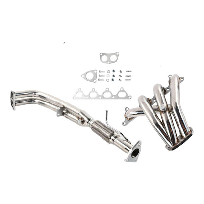 Collettore di scarico Testata Fit Honda Accord 2.2L 1990-1993 4-2-1 Tri-Y