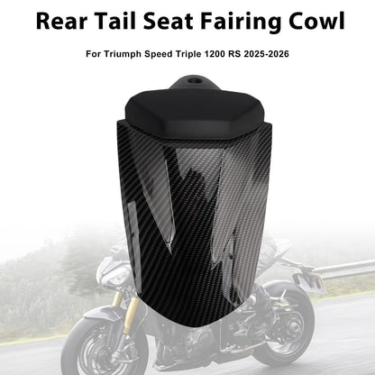2025-2026 Per Speed Triple 1200 RS Copertura cupolino posteriore sella