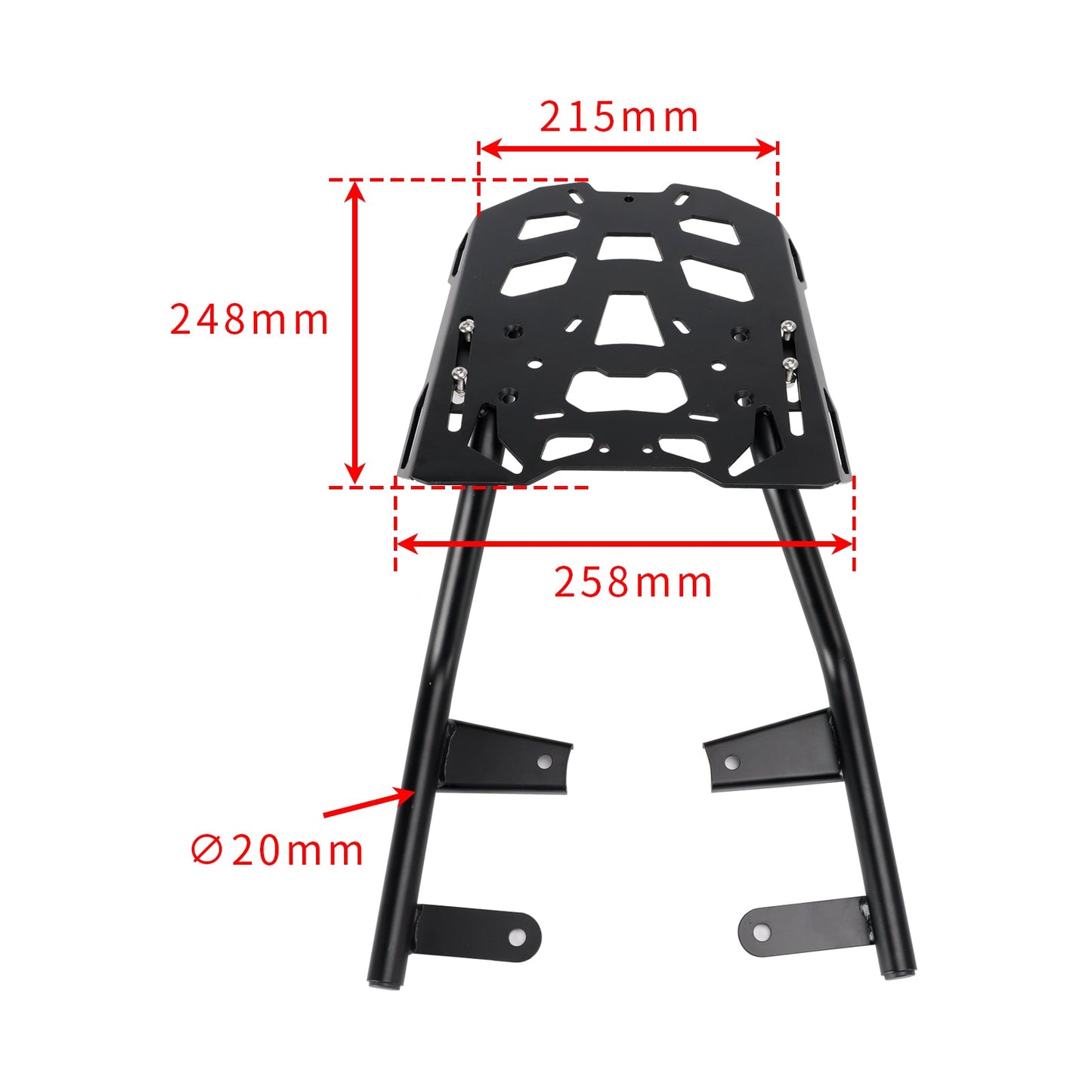 Portapacchi posteriore tipo tubo per Yamaha XSR 900 XSR900 GP 2022-2025