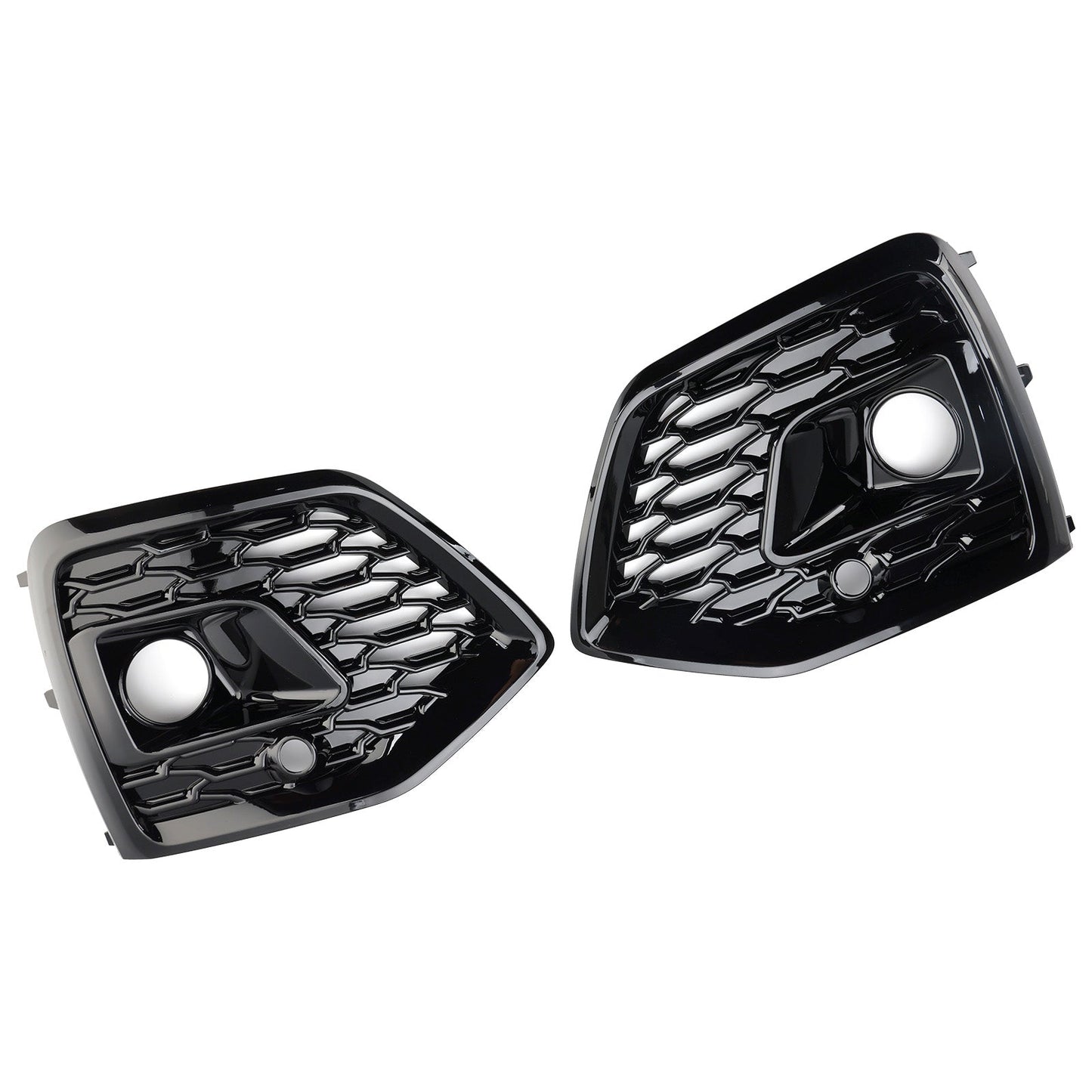 Griglia fendinebbia anteriore Audi Q5 SQ5 S-Line RSQ5 Style 2021-2025, nera