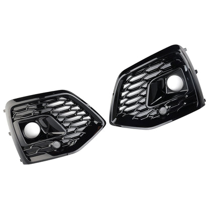 Griglia fendinebbia anteriore Audi Q5 SQ5 S-Line RSQ5 Style 2021-2025, nera