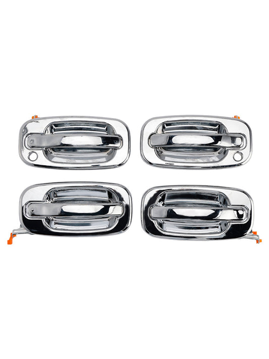 Set di 4 maniglie esterne anteriori cromate per Chevy GMC Silverado 99-06