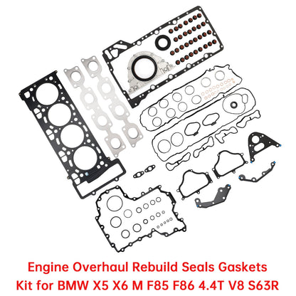 Kit guarnizioni e guarnizioni di revisione motore BMW X6 M F86 / S63R 2014-2019 11127614700 61-10127-00