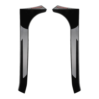 Spoiler laterali per lunotto posteriore nero lucido per VW Golf MK6 GTI 2008-2013