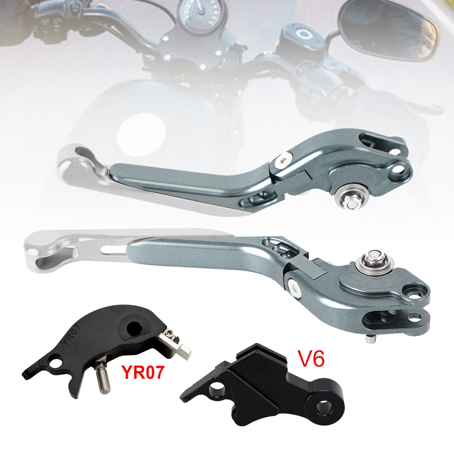 Leva freno frizione regolabile adatta per YAMAHA XSR900 XSR900GP MT-09 2024-2025