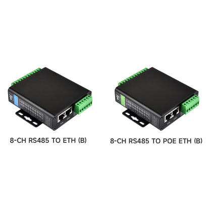 Modulo porta seriale industriale isolato Gateway Ethernet RS485 a RJ45 a otto vie