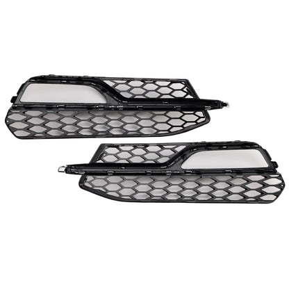 Griglia di copertura fendinebbia paraurti anteriore inferiore AUDI A3 S3 S-Line 2013-2016 8V3807682G 8V3807681G