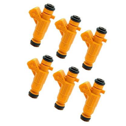 6 iniettori di carburante per Peugeot 607 e Renault Clio II 2000-02 0280155994