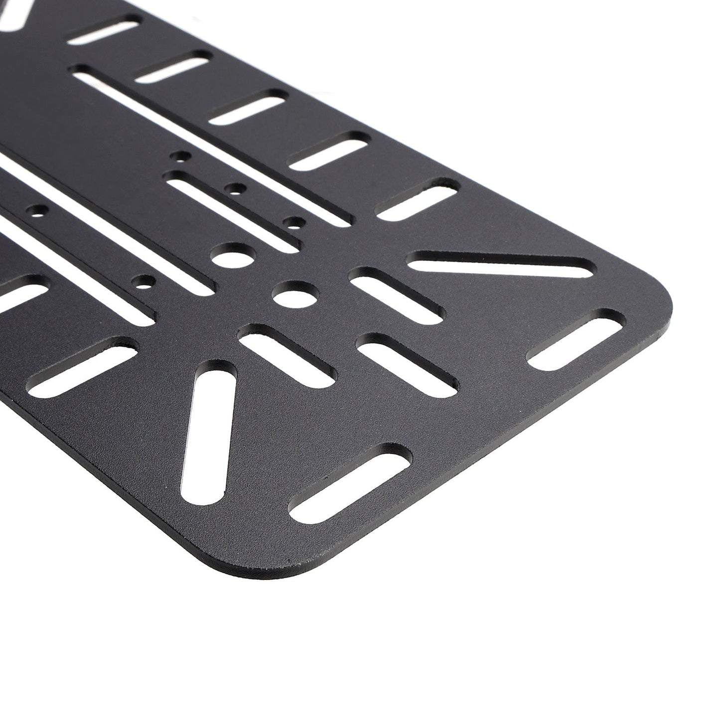 Kit staffa di montaggio universale per borsa laterale simmetrica nera per moto