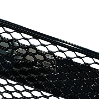 Griglia paraurti anteriore a nido d'ape per Audi R8 2012, colore nero lucido