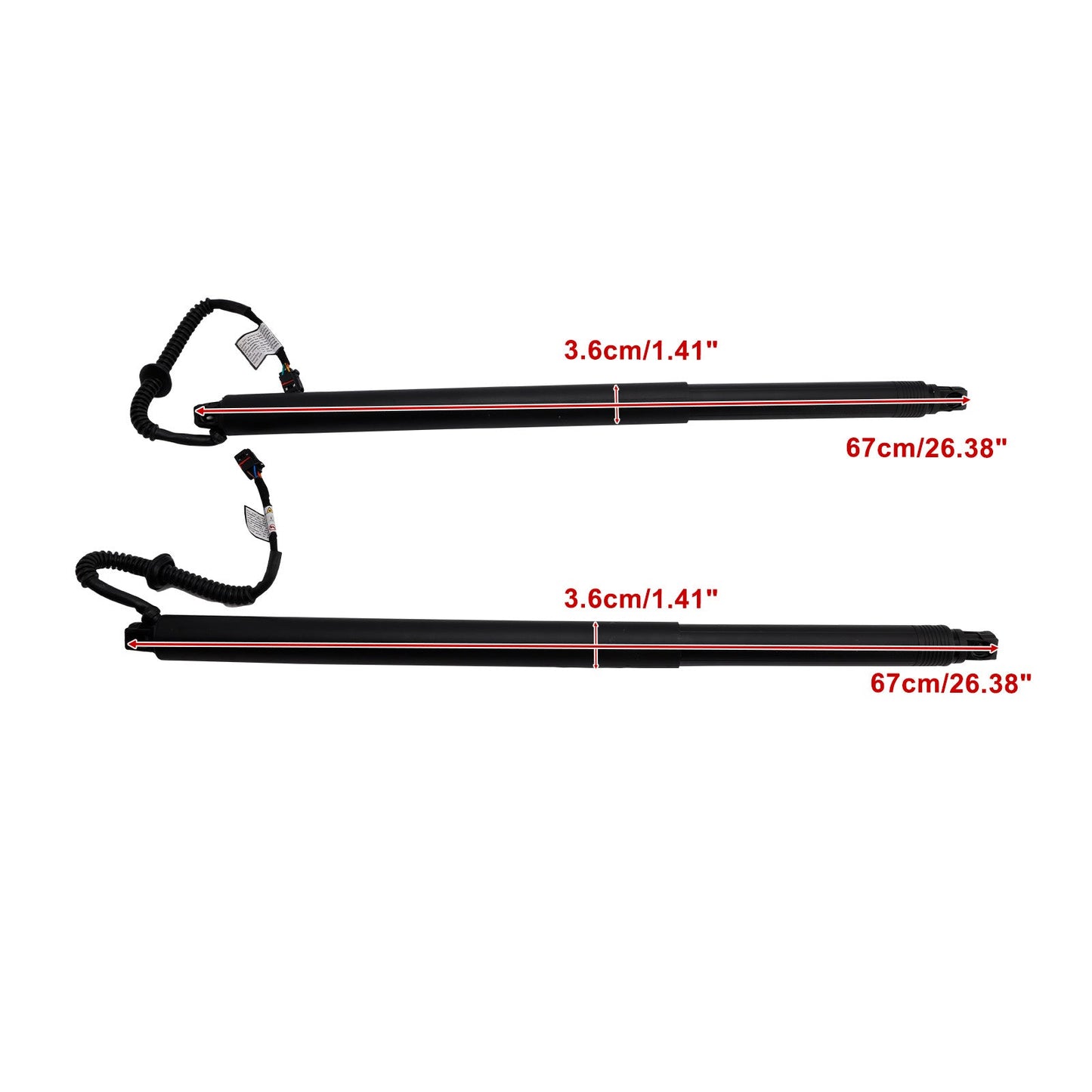 Ammortizzatori elettrici per portellone posteriore Seat Ateca 2016-2025 575827852D 575827851D