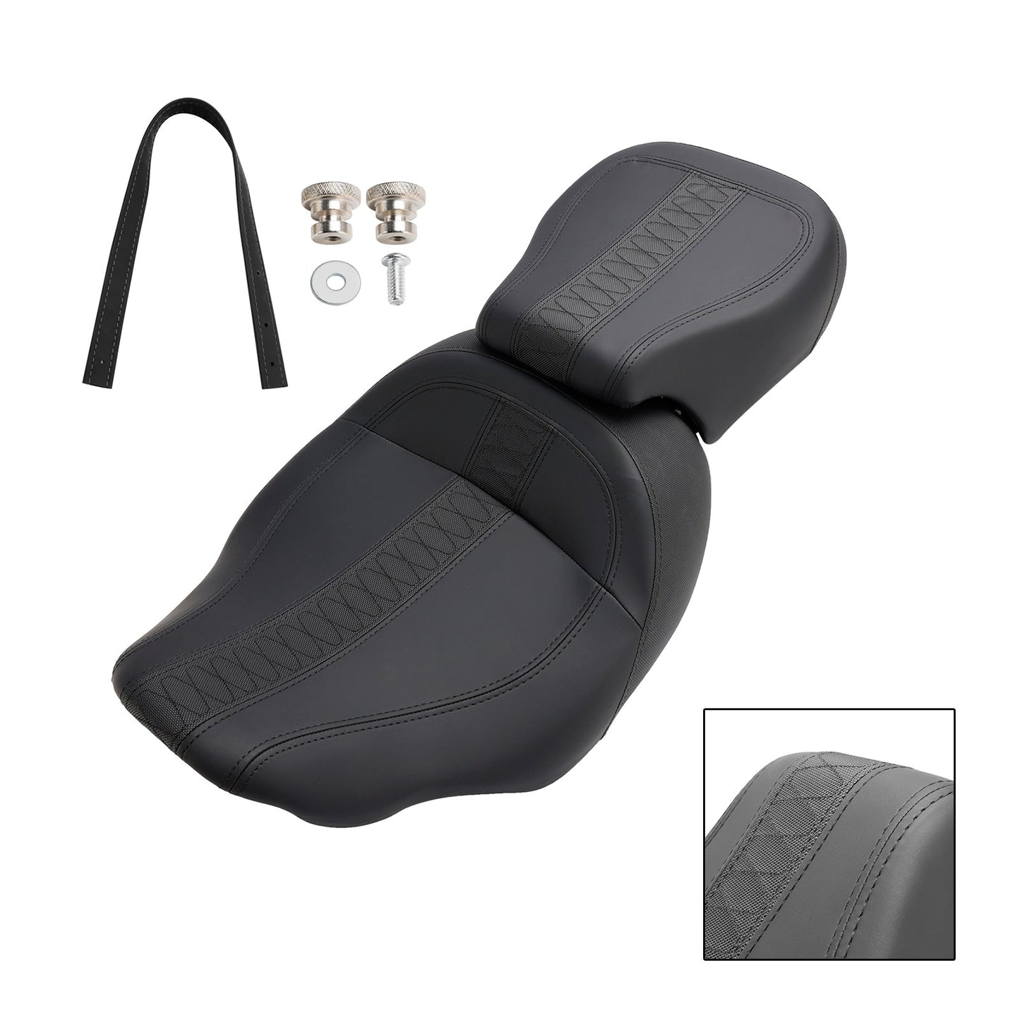 Cuscino anteriore posteriore per sedile passeggero Touring CVO Glide 2023-2024