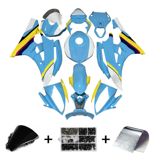 Kit carenatura iniezione plastica ABS per Yamaha YZFR6 YZF-R6 2006-2007