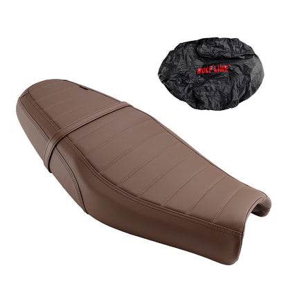 Cuscino sedile passeggero anteriore posteriore adatto per Triumph Street Twin 16-22 Speed Twin 900 23-