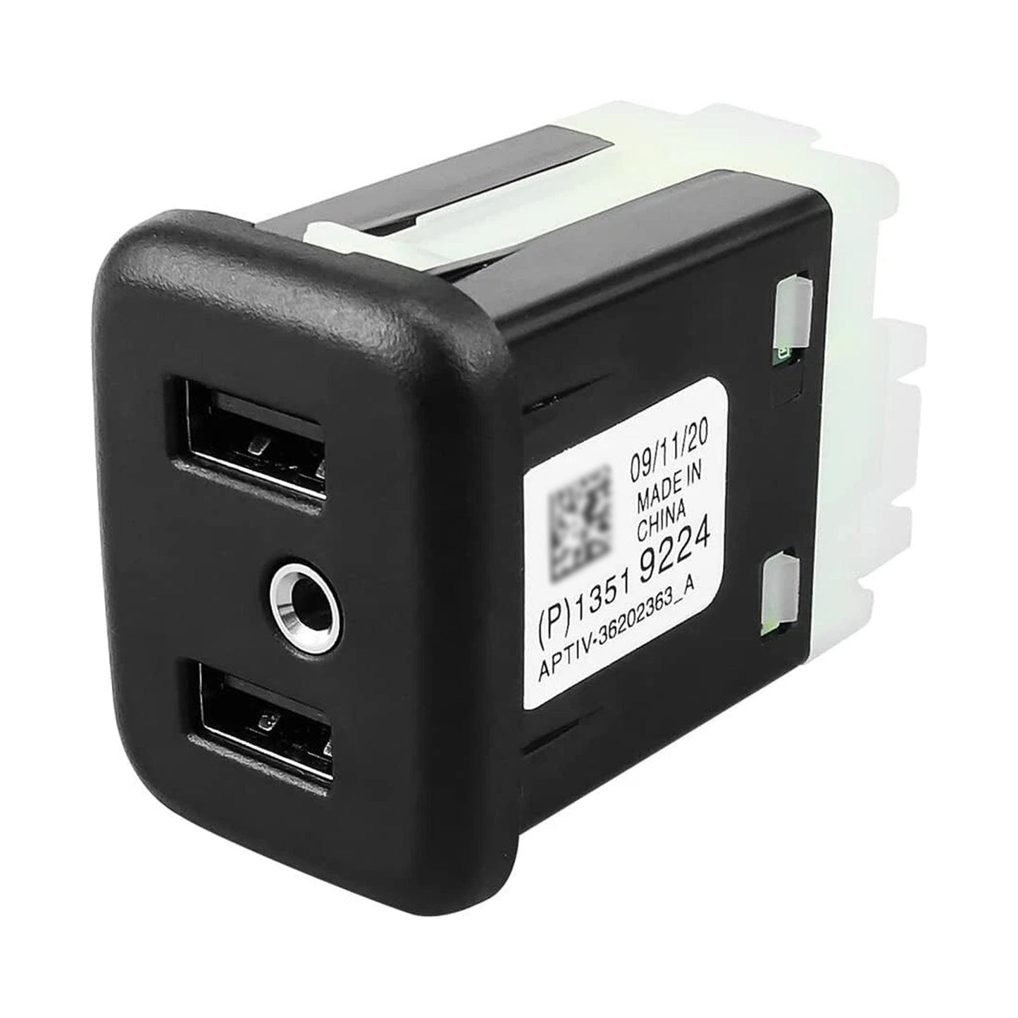 Porta di ricarica USB Aux per lettore audio 13523018 13519224 per Chevy Enclave Equinox