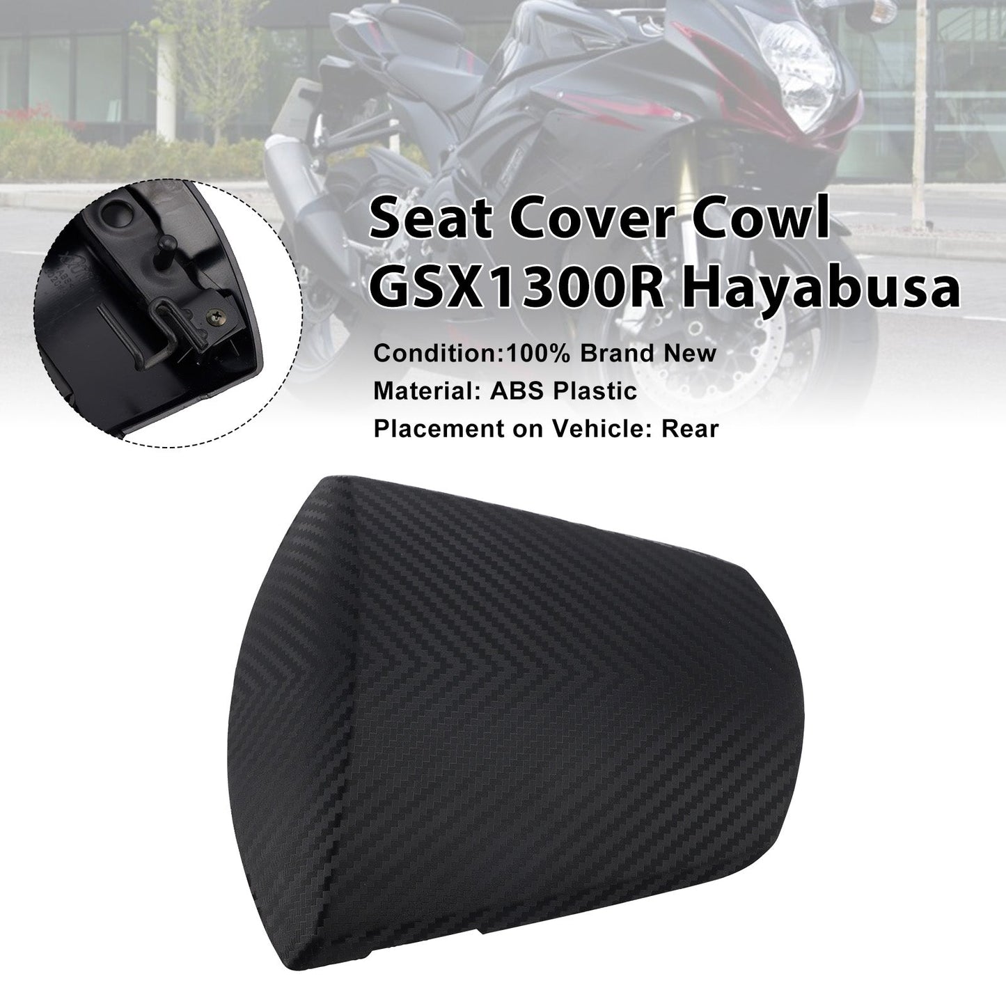 Copertura per sella posteriore per Suzuki GSXR600 GSXR750 K11 2011-2026