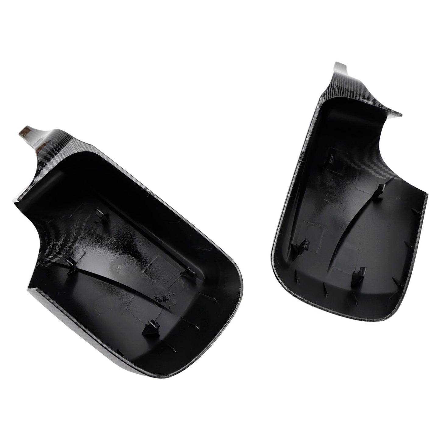 2 pezzi Copri specchietti laterali per auto stile M per BMW E46 Berlina E39 4DR 1998-2005