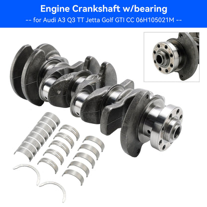 2012-2013 Audi A6L 2.0 TFSI CDZA 132 1984 8CVT Motore a benzina Albero motore con cuscinetto 06H105021M