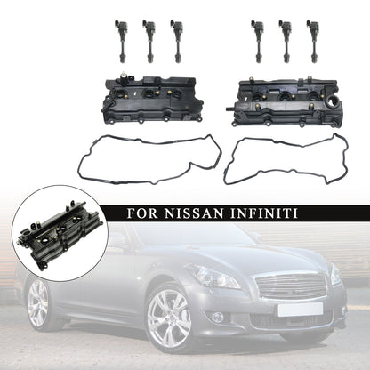 2002-2006 Nissan Altima V6 3.5L Kit di accensione Guarnizioni coperchi valvole motore + Bobina di accensione UF-349 132648J102
