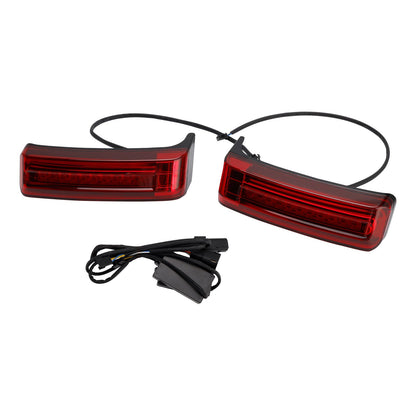 Luce per borsa laterale, luce freno, indicatore di direzione per Touring Road Glide 2014-2023