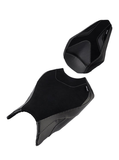 Kit cuscini passeggero anteriori e posteriori Raider per Honda CBR250RR 2017-2024 2023, colore nero