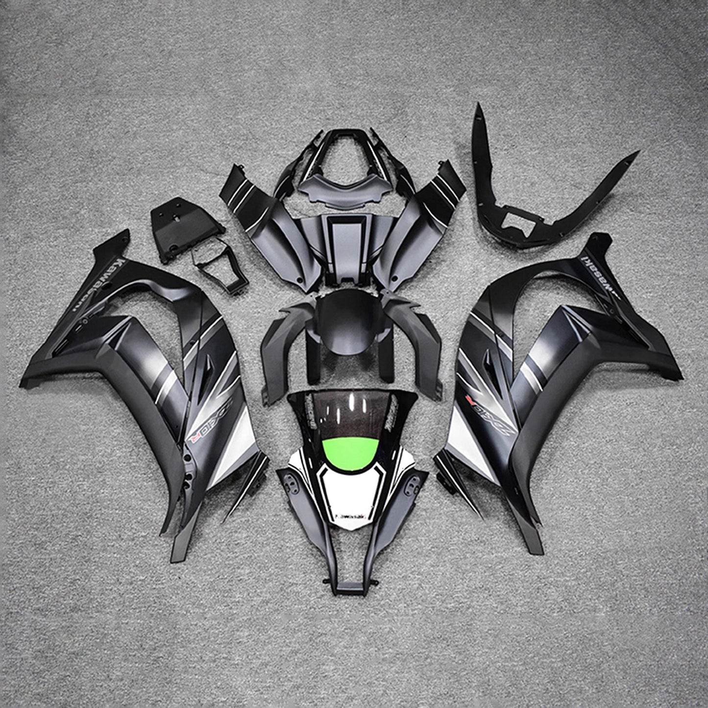 Kit carenatura iniezione in plastica ABS adatto per Kawasaki ZX10R 2011-2015