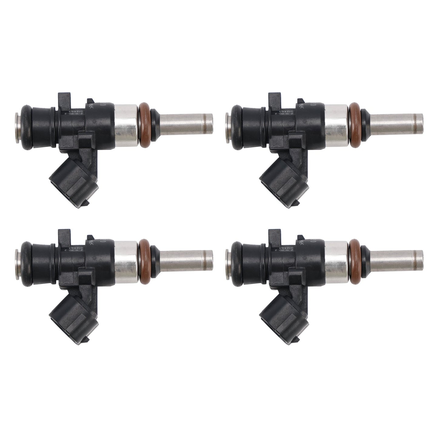 4 pezzi iniettori carburante per VW Golf GTI R Audi A3 S3 2.0 CJX CHH 0280158360