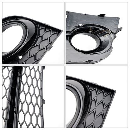 Griglia fendinebbia a nido d'ape per paraurti anteriore Audi TT MK2 S-Line TTS 2011-2014