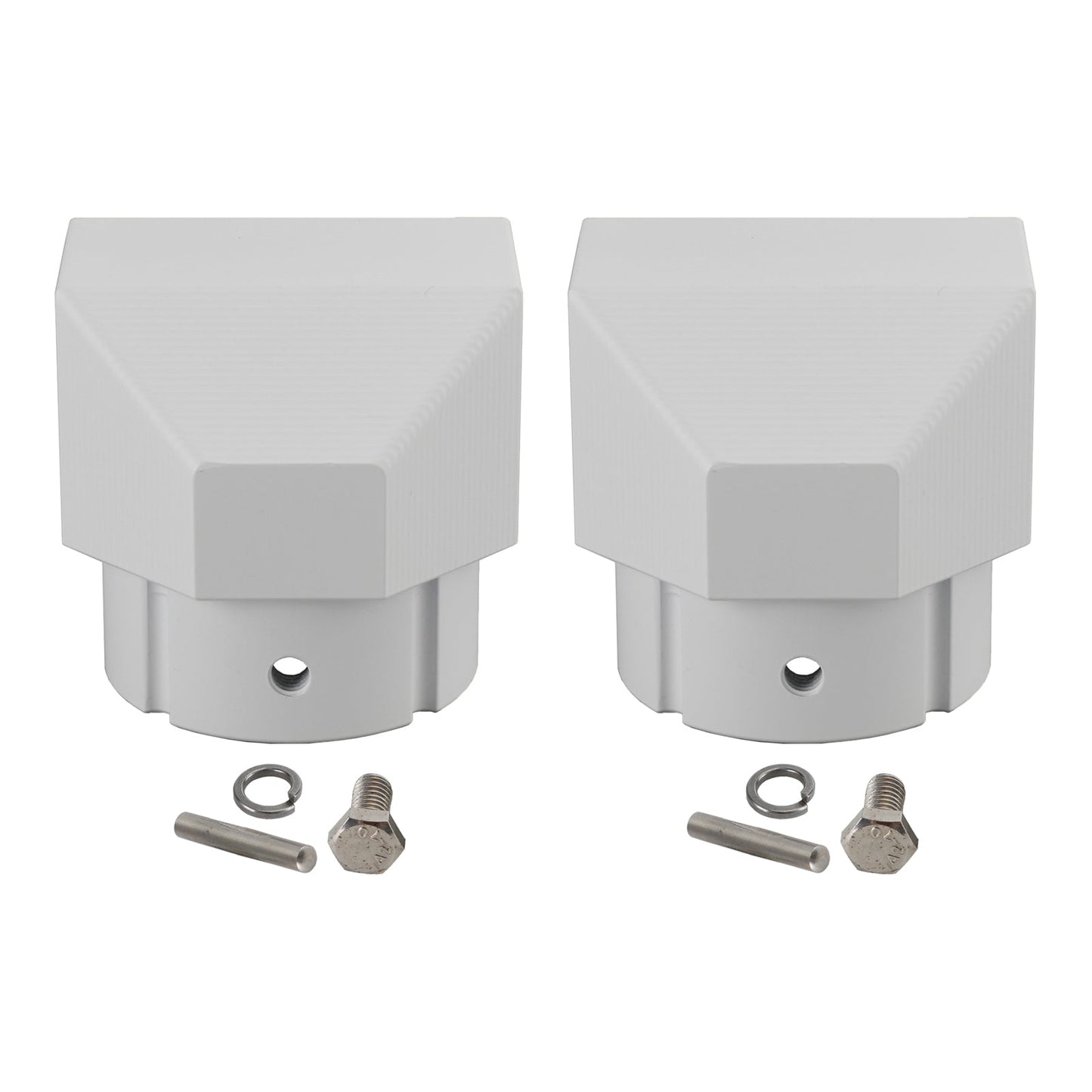 2 pezzi di ricambio in alluminio per tappo terminale solido per tenda da sole Dometic SUNCHASER II