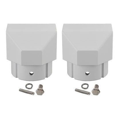 2 pezzi di ricambio in alluminio per tappo terminale solido per tenda da sole Dometic SUNCHASER II