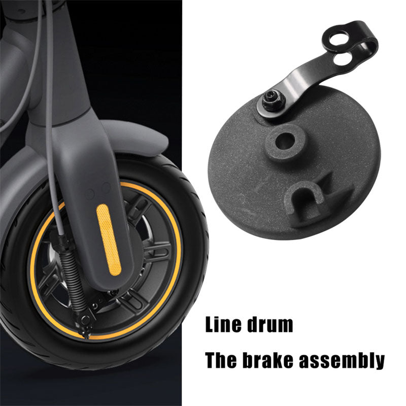 Copertura del freno del mozzo della ruota anteriore compatibile con Segway Ninebot Max G30/G30LE
