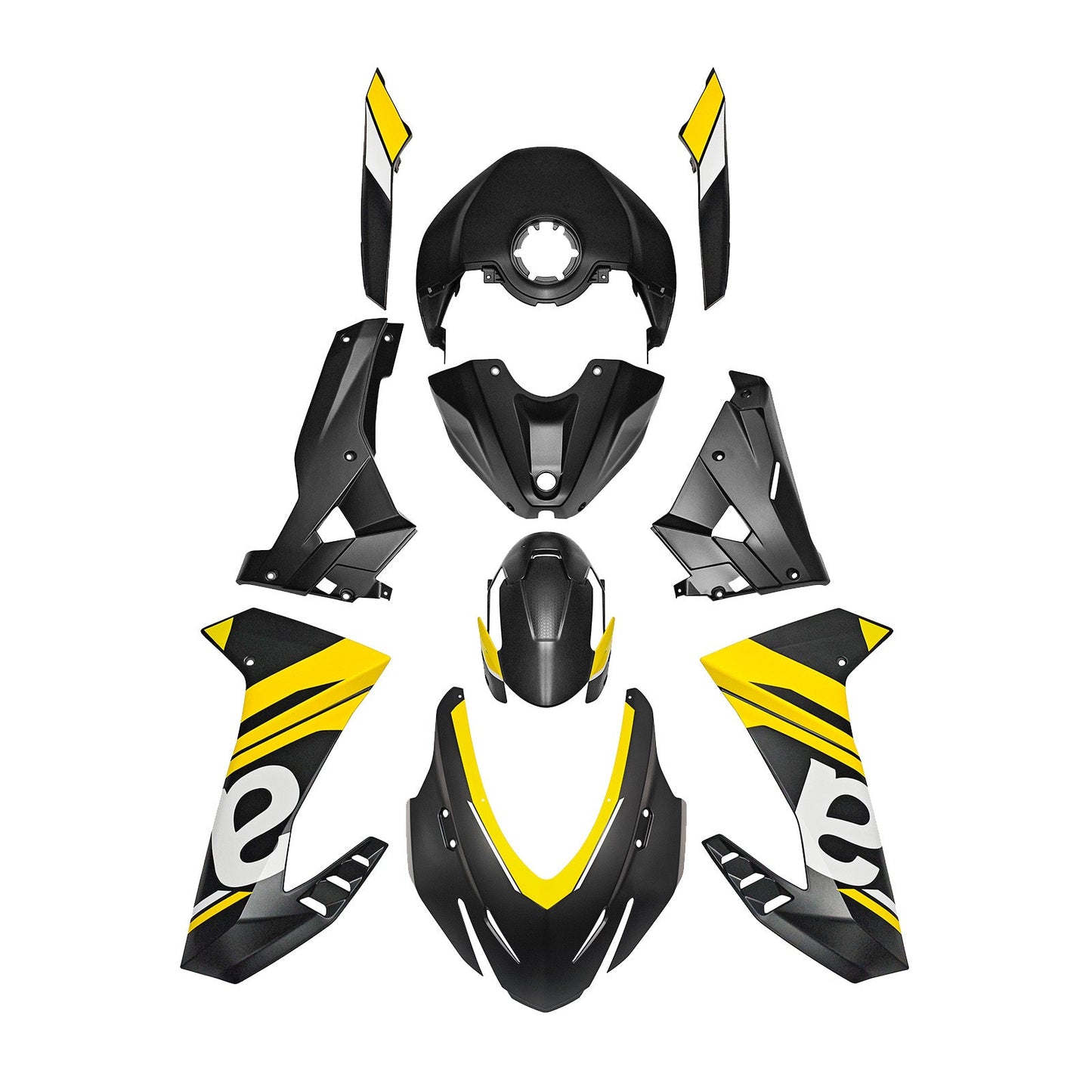 Kit carenatura in plastica ABS per iniezione per Aprilia RS457 2024-2025 09#