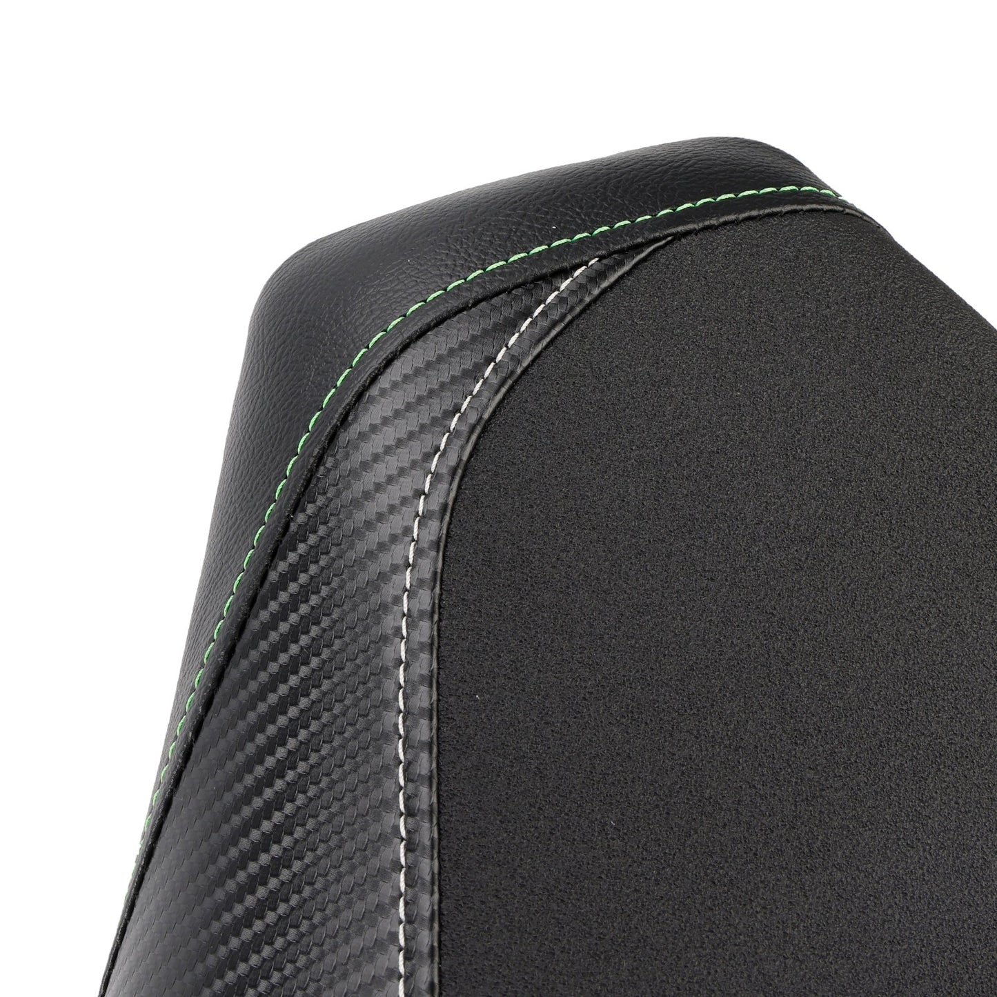 Kit cuscini passeggero anteriore e posteriore Raider per Kawasaki Ninja 500 Z500 2024-2025, colore nero.