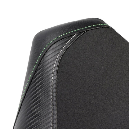 Kit cuscini passeggero anteriore e posteriore Raider per Kawasaki Ninja 500 Z500 2024-2025, colore nero.