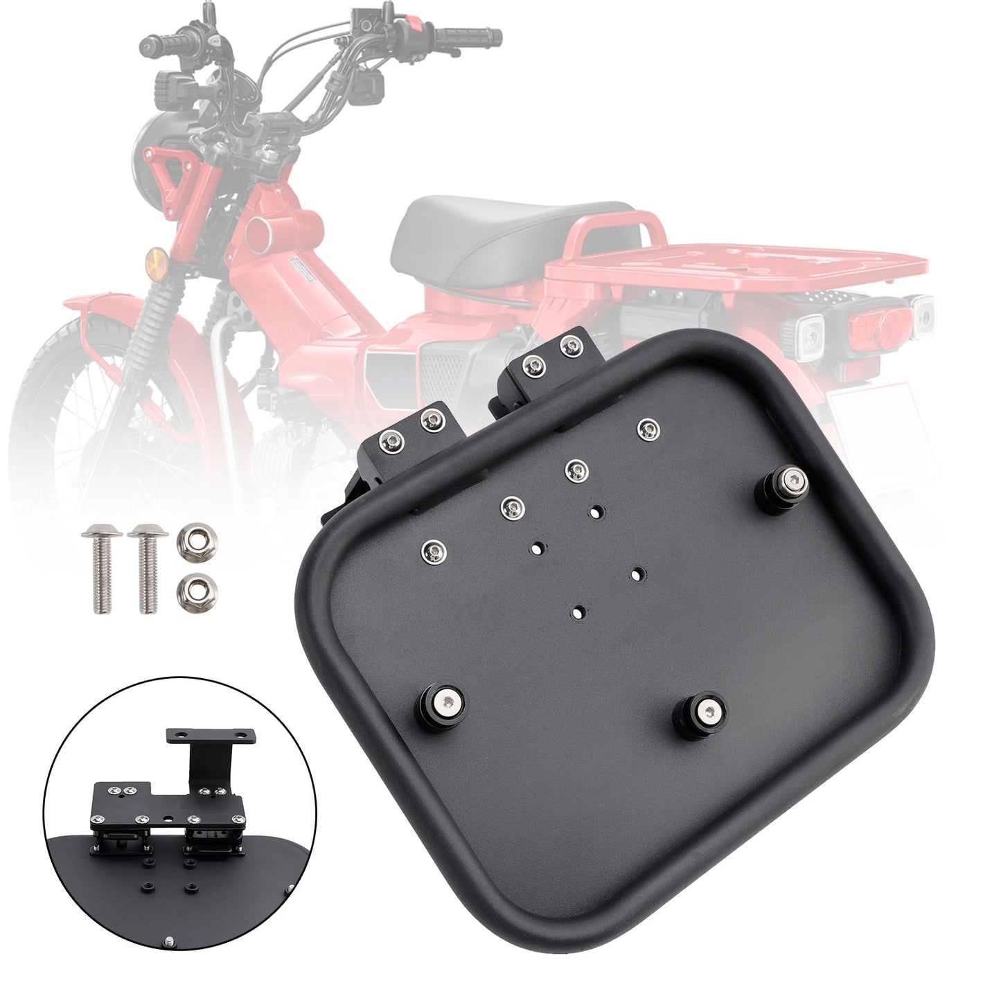 Staffa di montaggio sinistra per borsa laterale Huntercub Honda Ct125 2020-2024