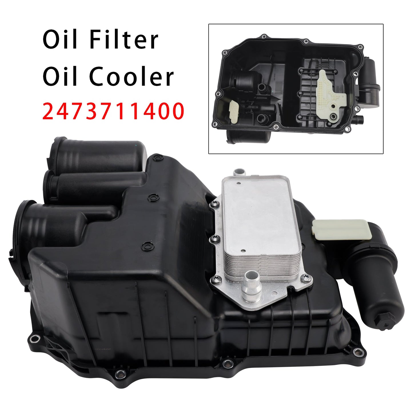 Coppa dell'olio del cambio e radiatore dell'olio 2473711400 per Mercedes-Benz Classe B Sports Tourer