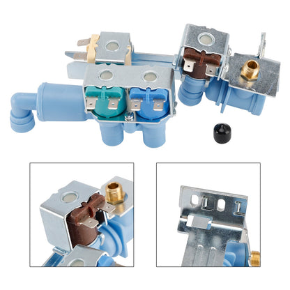 242253002 Valvola di ingresso dell'acqua per fabbricatore di ghiaccio per frigorifero Frigidaire/Electrolux