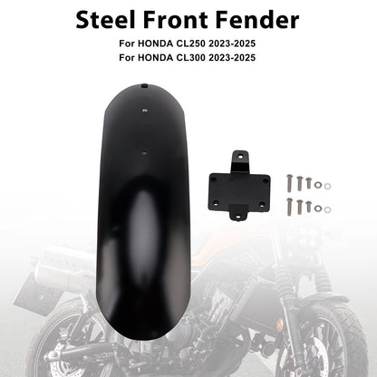 Parafango anteriore in acciaio HONDA CL250 CL300 CL500 SCL500 2023-2025