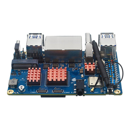 Radiatore Orange Pi RV2 Scheda di sviluppo Dissipatore di calore in rame puro Adesivo Raffreddatore