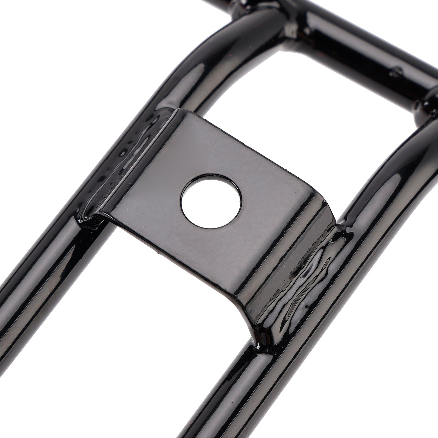 Portapacchi posteriore nero per sella monoposto, adatto per Sportster XL XR 883 1200 2004-2022