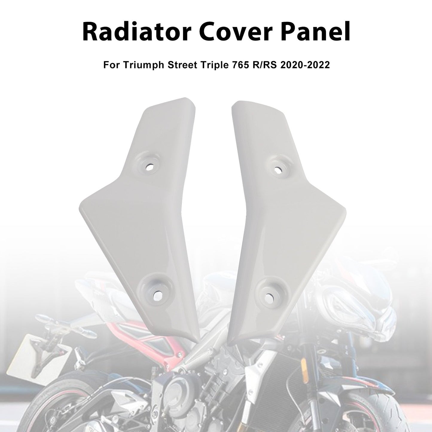 Pannelli carenatura laterali radiatore Street Triple 765 R/RS 2020-2022