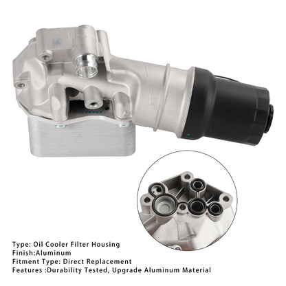 Alloggiamento filtro radiatore olio per Volkswagen Jetta 5L 5 cilindri 2005-2014 07K115397D 07K115397A