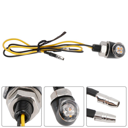 Indicatore di direzione a LED da 12 V, 8 mm, universale per moto Honda