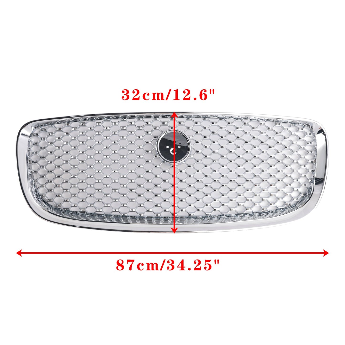 Griglia paraurti anteriore cromata adatta per JAGUAR F-PACE X761 2016-2020