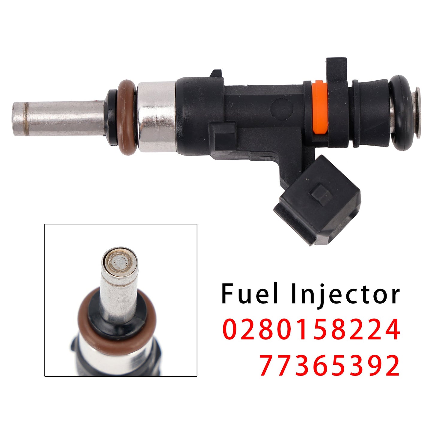 1 iniettore di carburante per Alfa Romeo FIAT Lancia 0280158224 77365392
