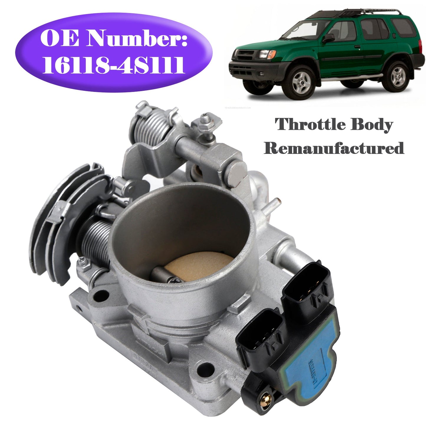 Corpo farfallato 16118-4S111 adatto per Nissan Frontier Xterra 3.3L 2000-2004