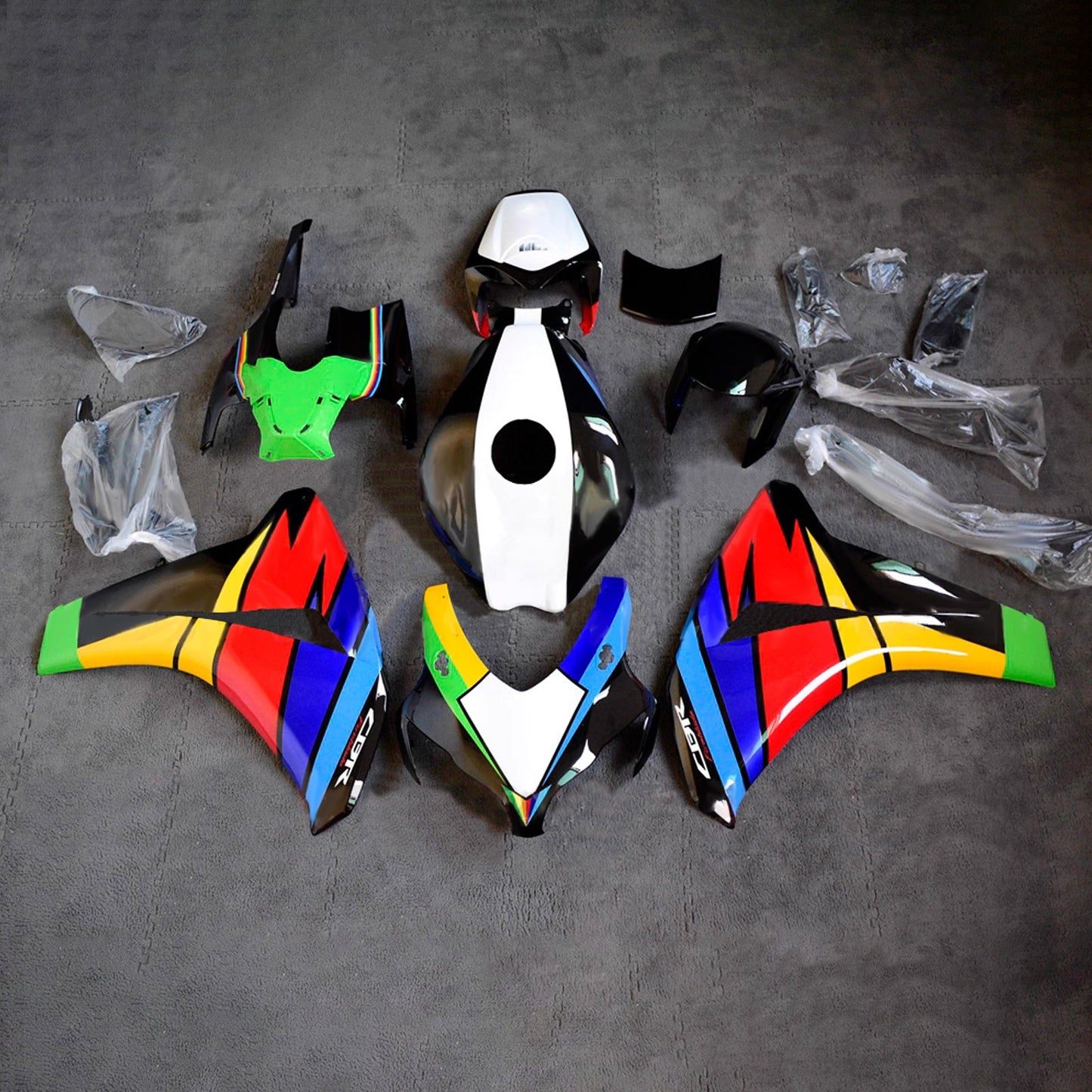 Kit di carene in plastica ABS stampate a iniezione per Honda CBR1000RR 2008-2011