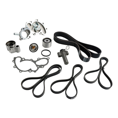 1995-2004 TOYOTA 3.4L V6 5VZFE Kit cinghia dentata pompa acqua 16100-69398