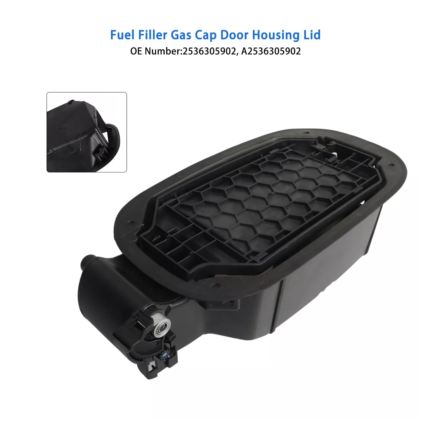 Coperchio dello sportello del tappo del serbatoio del carburante 2536305902 per Mercedes-Benz GLC300 GLC43